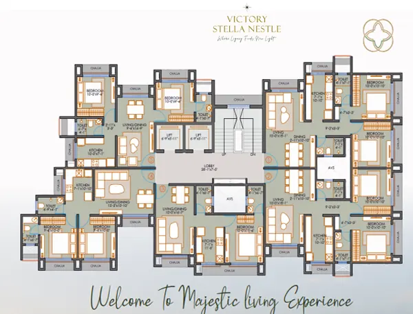 Victory Stella Nestle Borivali floor plan
