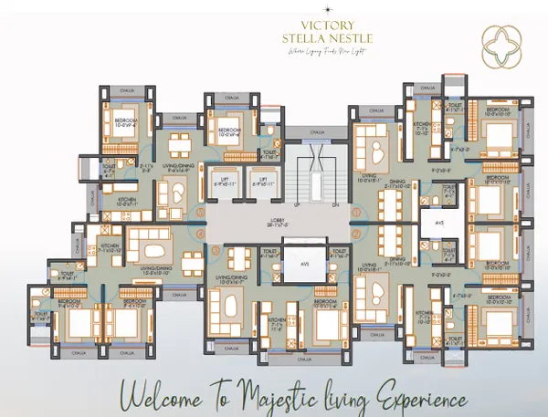 Victory Stella Nestle Borivali floor plan