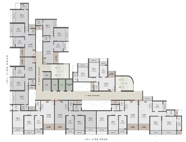 Matrix Nuva Nerul floor plan