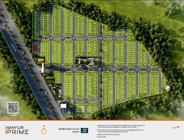Mayur Prime Dholera Plots Master Plan