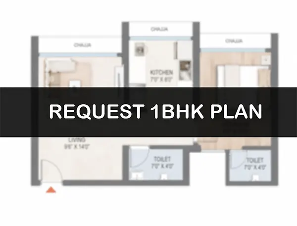 The Green World Upper Kharghar floor plan