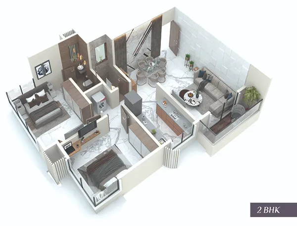 Ramas IC Maitri Menorah floor plan