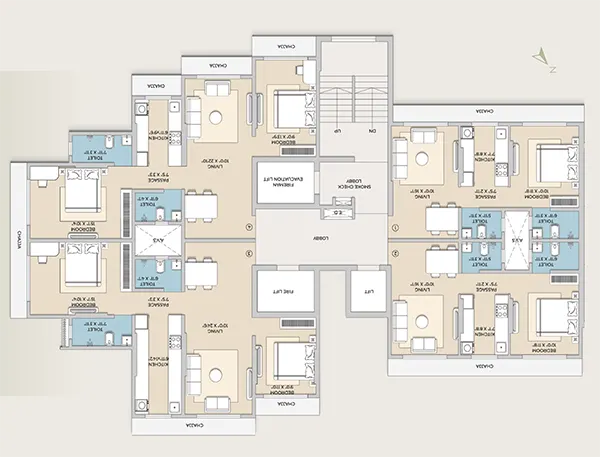 Gagangiri New Parvati Dahisar Master Plan