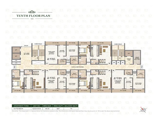 Ramindri Chowk Karjat floor plan