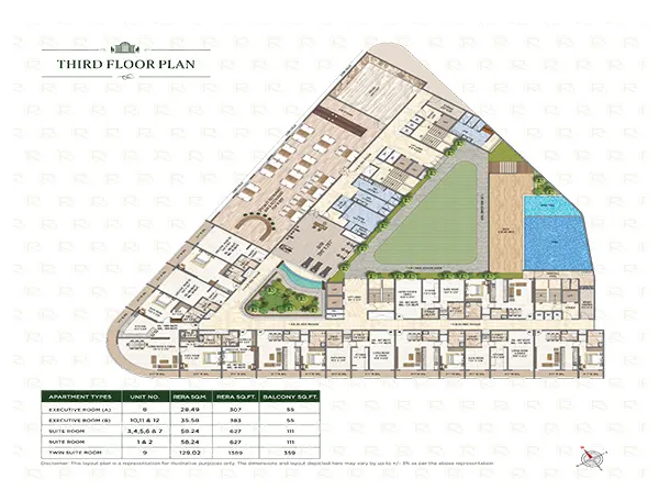 Ramindri Chowk Karjat floor plan