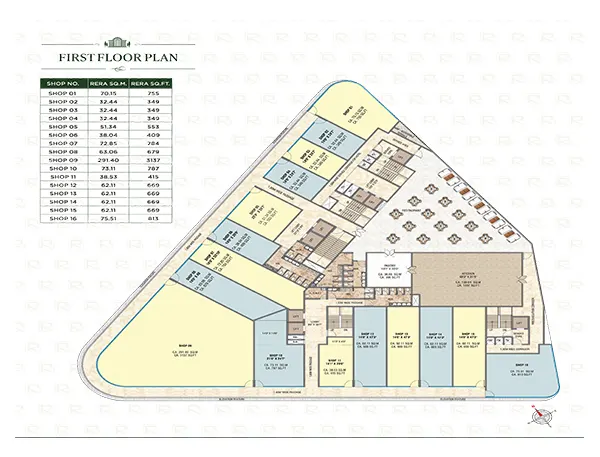 Ramindri Chowk Karjat floor plan