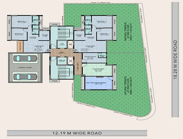 Maheshwari Icon Panvel  floor plan