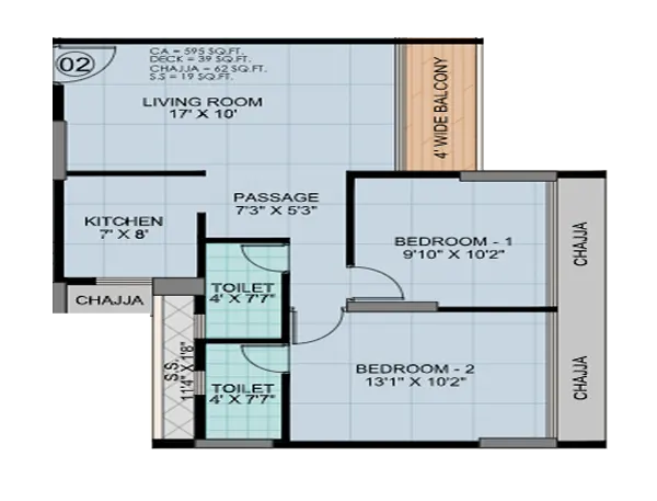 Maheshwari Icon Panvel  floor plan
