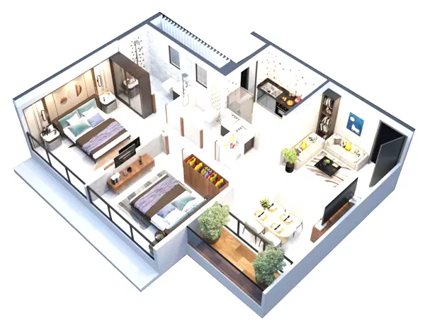 Maheshwari Icon Panvel  floor plan