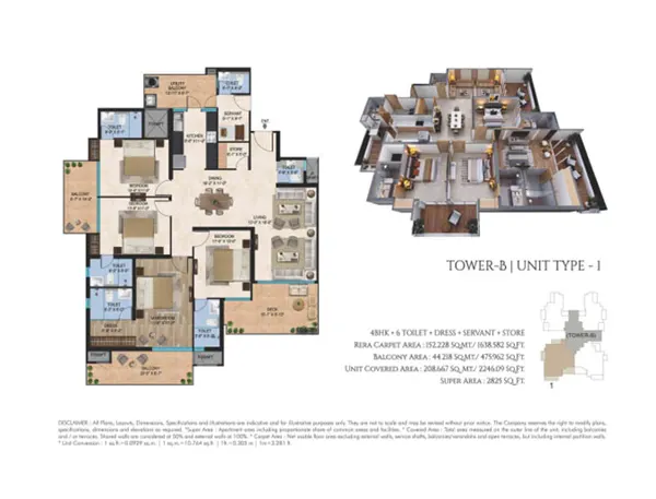 Kashi Nirmal Heights floor plan