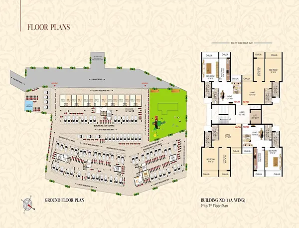 Gokuldham Taloja Ghot floor plan
