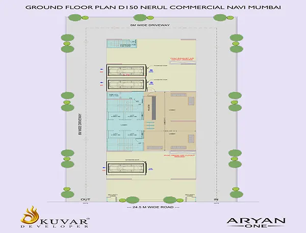 Aryan One Icon Nerul Commercial Project floor plan
