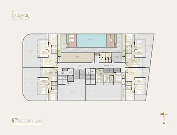 Raya Kharghar Project  floor plan
