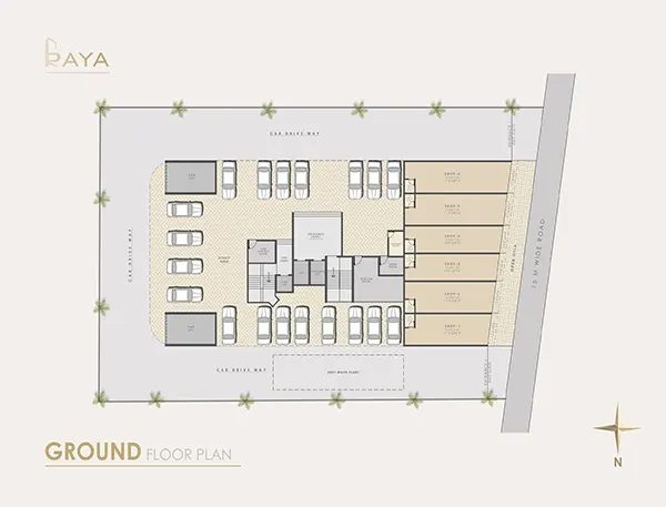 Raya Kharghar Project  floor plan