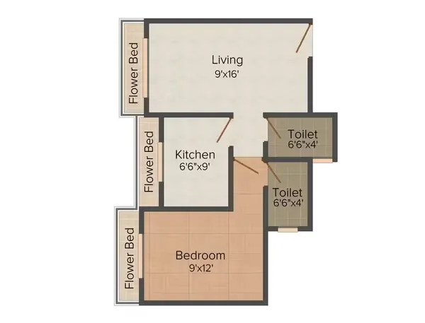 Mohak Garden City Virar East floor plan