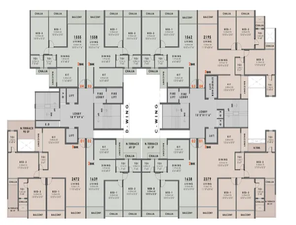 Shree Ram Delta Ulwe floor plan