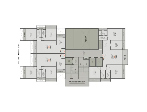 Trinity Nerul Sector 16A floor plan