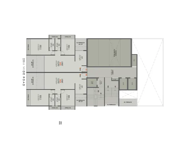 Trinity Nerul Sector 16A floor plan