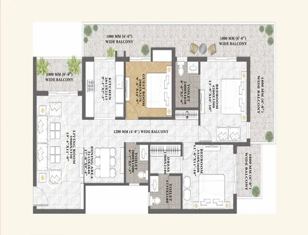 Haridwar One Project floor plan