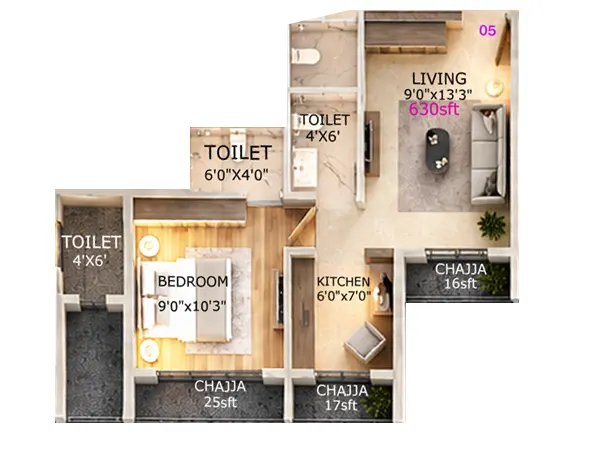 By The Forest Pisarve floor plan