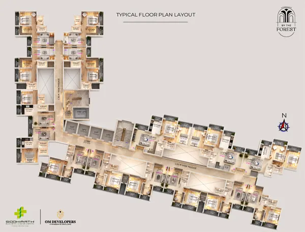 By The Forest Pisarve floor plan