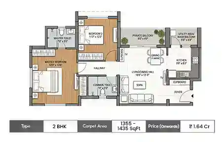 Bhagwati Gami Orelia Kharghar floor plan