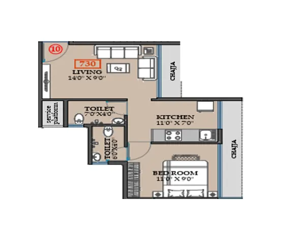 Welkin Imperial Kalamboli floor plan