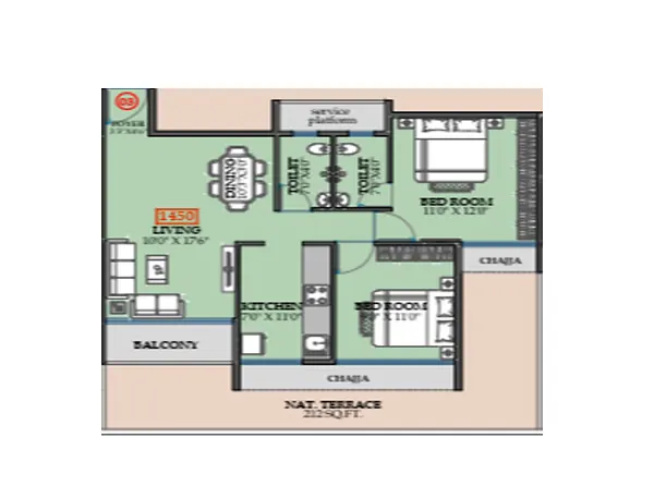 Welkin Imperial Kalamboli floor plan