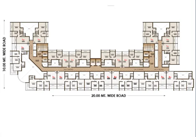 Aura Zenith Taloja floor plan
