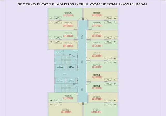 Aryan One Icon Nerul Commercial Project floor plan