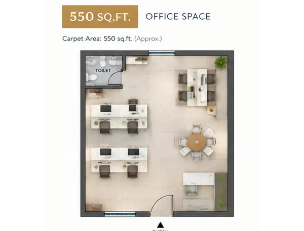 Haware Commercial Pawne MIDC floor plan