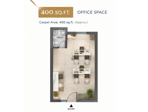 Haware Commercial Pawne MIDC floor plan