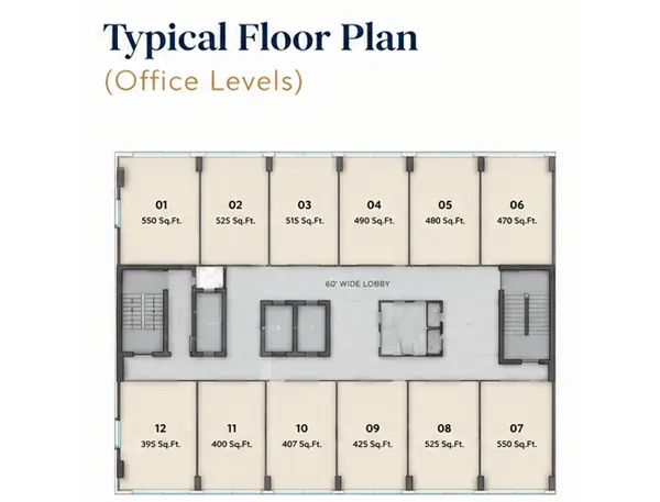 Haware Commercial Pawne MIDC floor plan