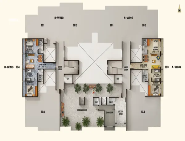 Aura Pragati Nerul floor plan