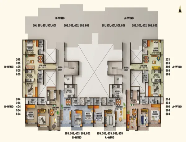 Aura Pragati Nerul floor plan