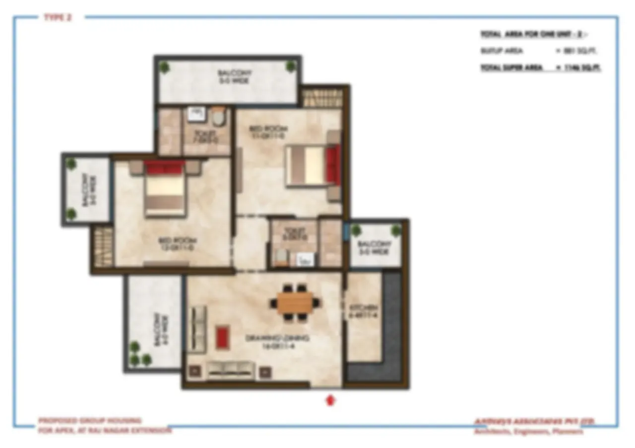 Apex New Launch Ghaziabad floor plan