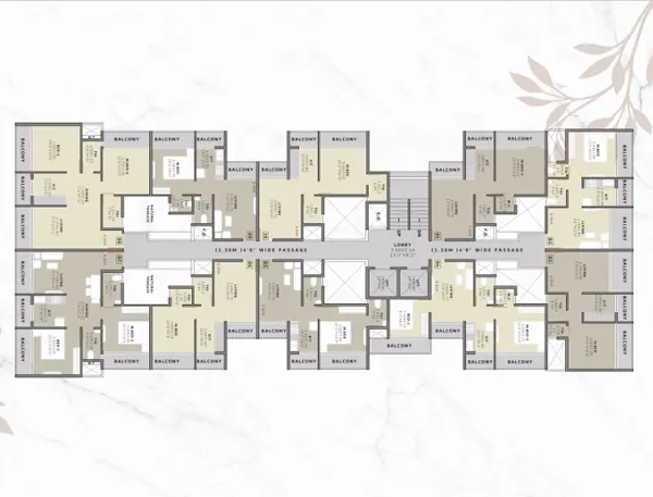 Shree Arjun Heights Ulwe floor plan