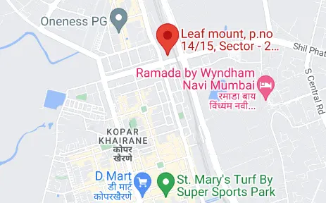 Shreeji Ghansoli New Launch Location Map