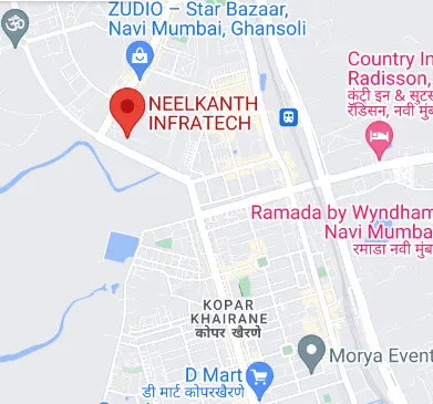 Neelkanth Palm Avenue Ghansoli Sector 9 Location Map