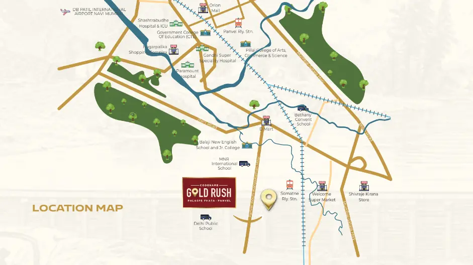 Today Codename Gold Rush Location Map