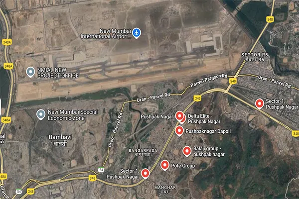 Trinetram Pushpak Nagar Location Map