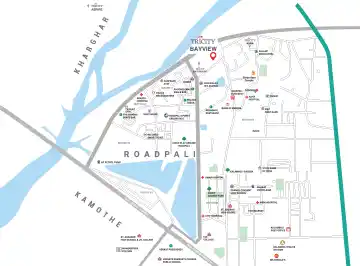Tricity Bayview Roadpali location map Tricity Bayview Roadpali