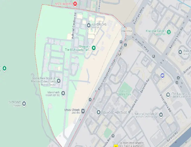 Vihaan Greens Kharghar Location Map