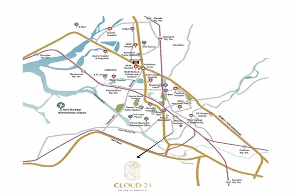 Cloud 21 Panvel Location Map