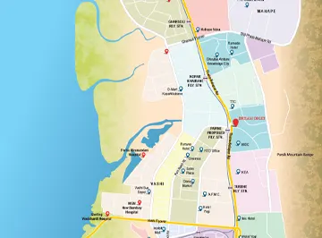 Dream Digit Turbhe Location Map