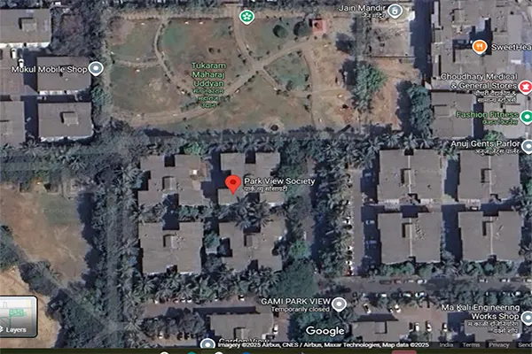 Gami Park View Sanpada Location Map