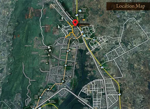 Ellora Emerald Kharghar Location Map