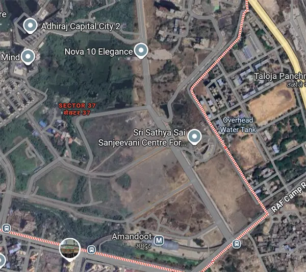 Today Royal Sector 37 Kharghar Location Map