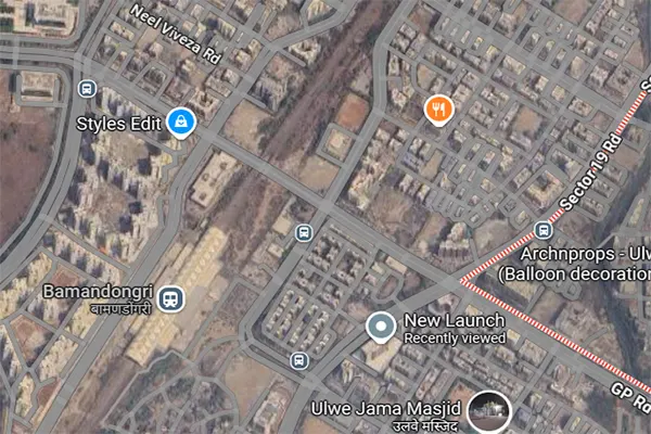 Crestone The Palm Ulwe Location Map