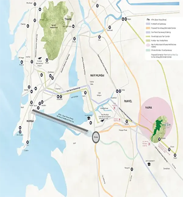 Wadhwa Panvel Location Map